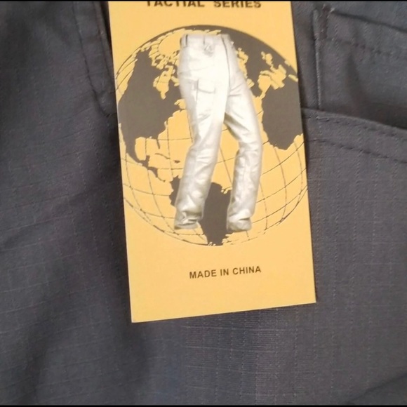 NWT Grey #TACTICAL SERIES Cargo Pants sz 40” x 32 - Picture 4 of 6